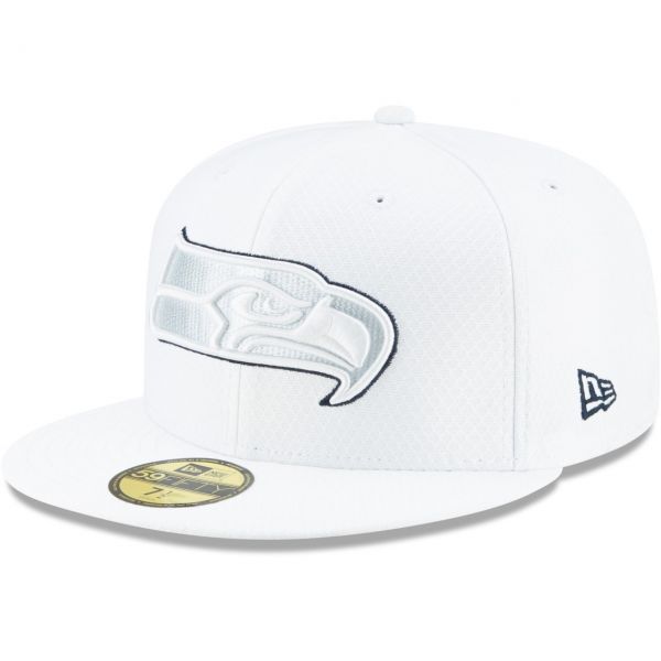 New Era 59Fifty Cap - PLATINUM Sideline NFL Seattle Seahawks