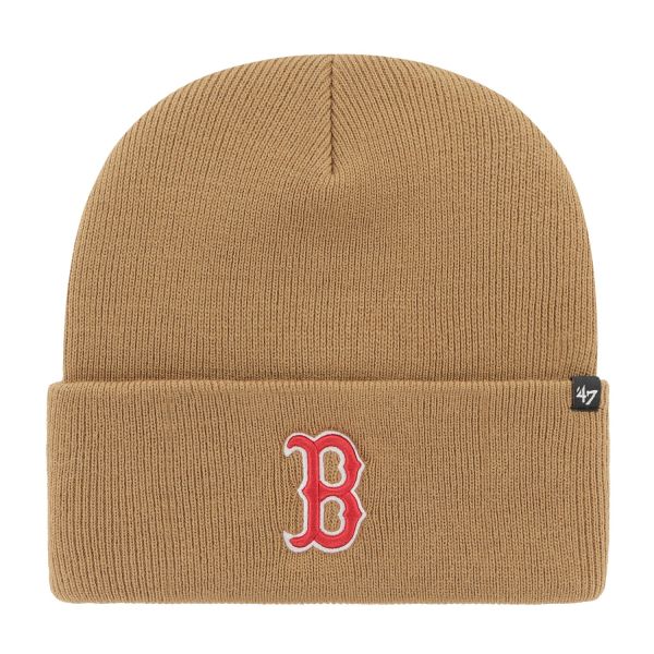 47 Brand Beanie Wintermütze - HAYMAKER Boston Red Sox camel