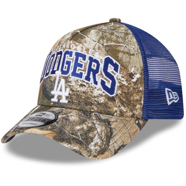 New Era A-Frame Trucker Cap - Los Angeles Dodgers real tree