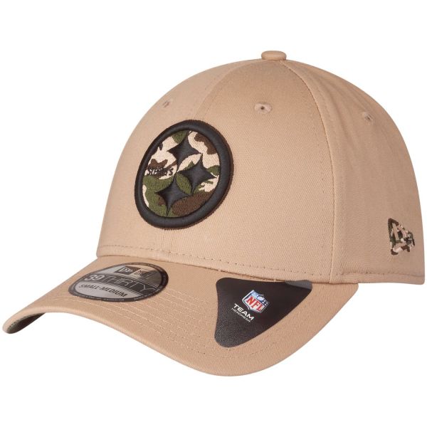 New Era 39Thirty Stretch Cap - CAMO Pittsburgh Steelers