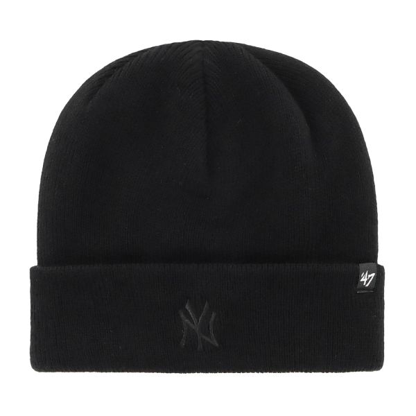 47 Brand Fisherman Cuff Bonnet - New York Yankees noir