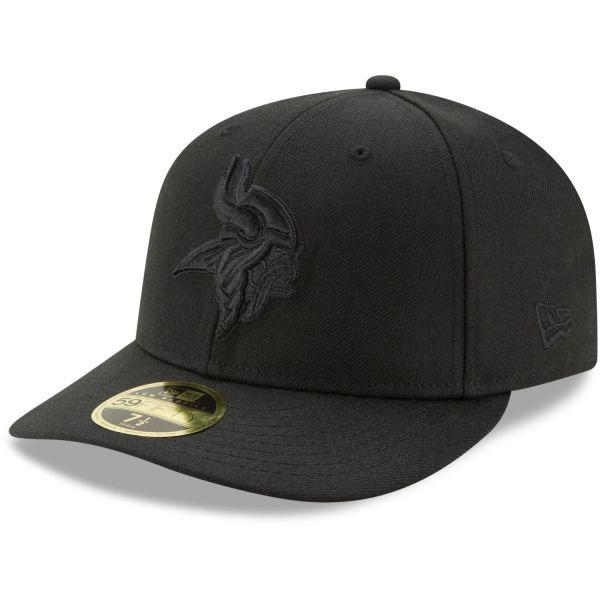 New Era 59Fifty LOW PROFILE Cap - Minnesota Vikings schwarz