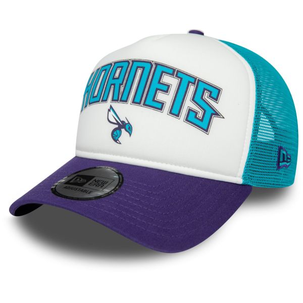 New Era Adjustable Trucker Cap - RETRO Charlotte Hornets