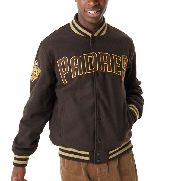 New Era Varsity College Jacket - PATCHES San Diego Padres