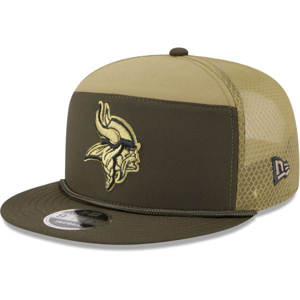 New Era 9Fifty Split Panel Cap - SALUTE Minnesota Vikings