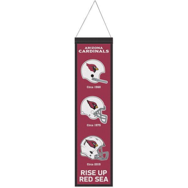 Arizona Cardinals EVOLUTION NFL Wool Banner 80x20cm