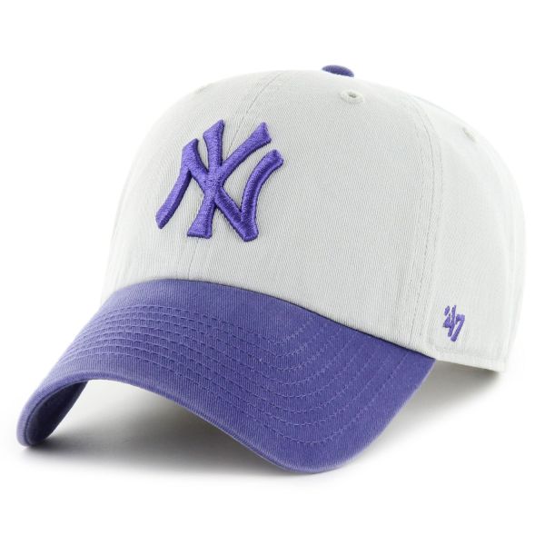 47 Brand Strapback Cap - CLEAN UP New York Yankees grey