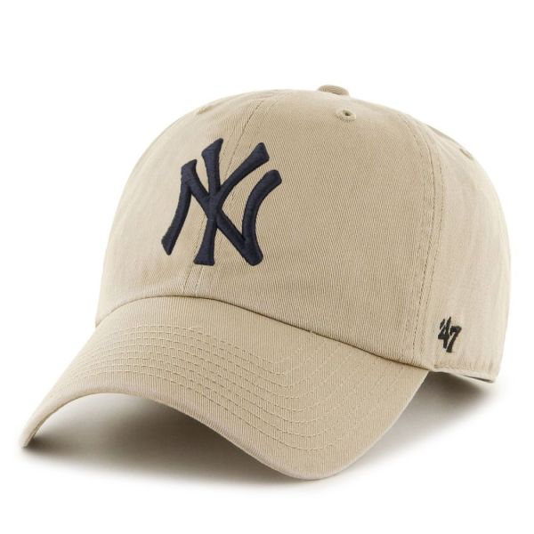 47 Brand Relaxed Fit Cap - MLB New York Yankees khaki beige