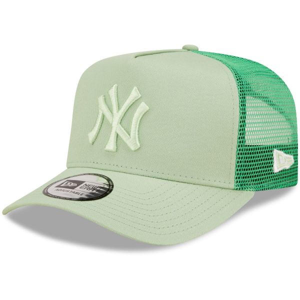 New Era A-Frame Trucker Cap - TONAL New York Yankees mint