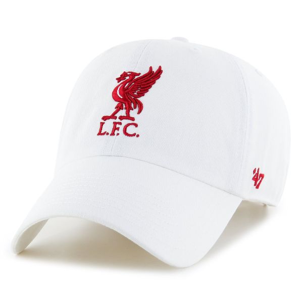 47 Brand Relaxed-Fit CLEAN UP Cap - FC Liverpool blanc