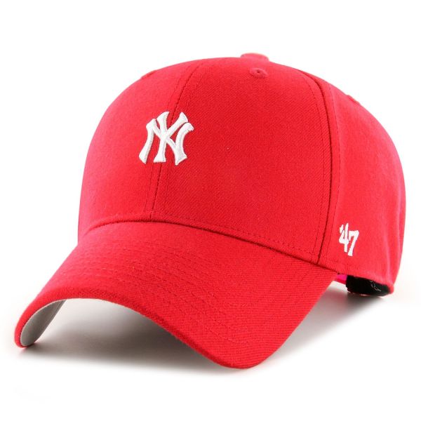 47 Brand Snapback Cap - BASE RUNNER New York Yankees rouge