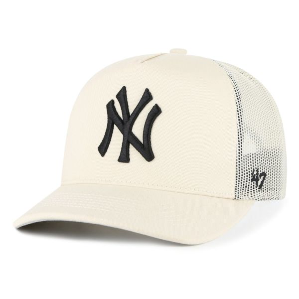 47 Brand Snapback Trucker Cap - HITCH New York Yankees beige