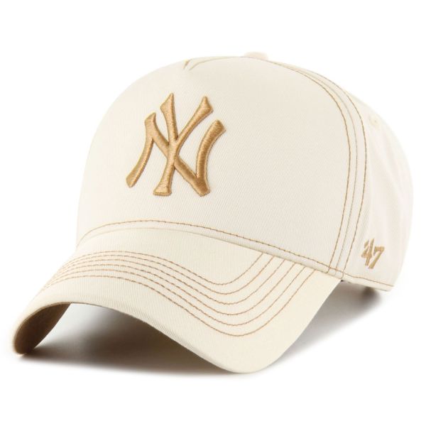 47 Brand Adjustable Cap - CONTRAST New York Yankees beige