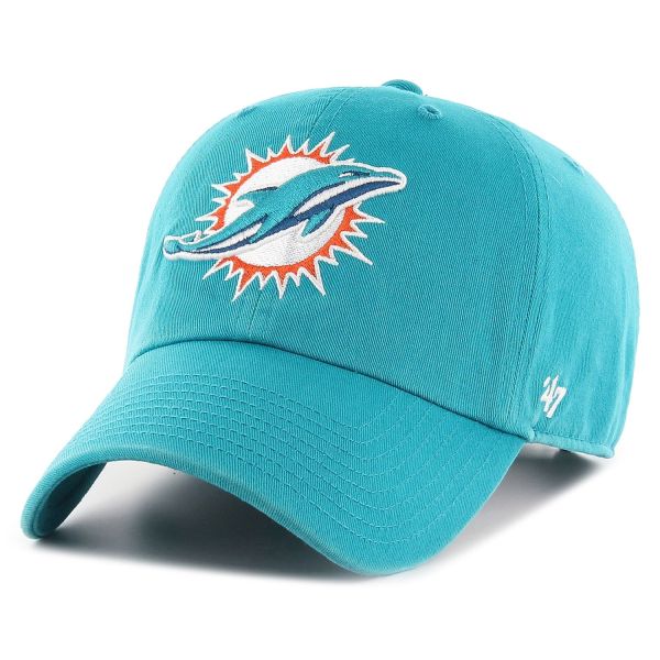 47 Brand Relaxed Cap CLEAN UP Miami Dolphins aqua
