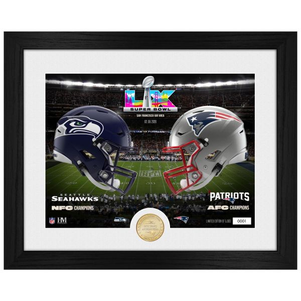 Super Bowl LX Patriots vs. Seahawks Coin Photo Mint
