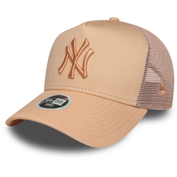 New Era Femme Trucker Cap - New York Yankees beige