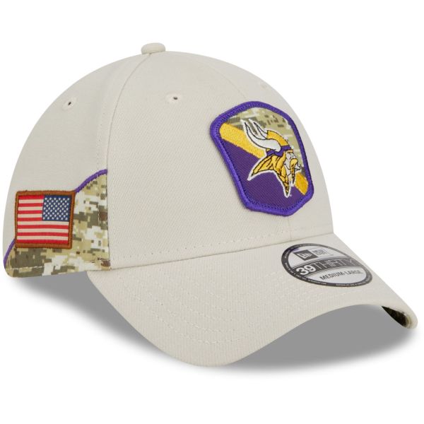 New Era 39Thirty Cap Salute to Service Minnesota Vikings