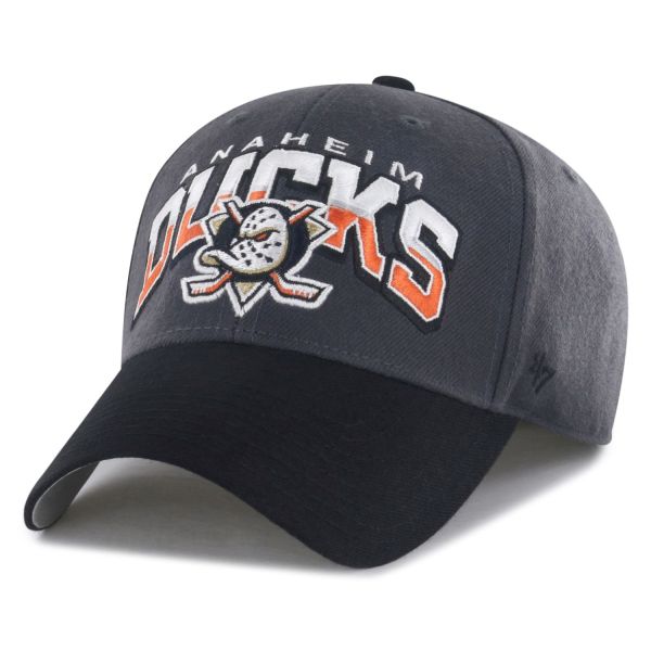 47 Brand Adjustable MVP Cap - SPLIT BLOCK Anaheim Ducks
