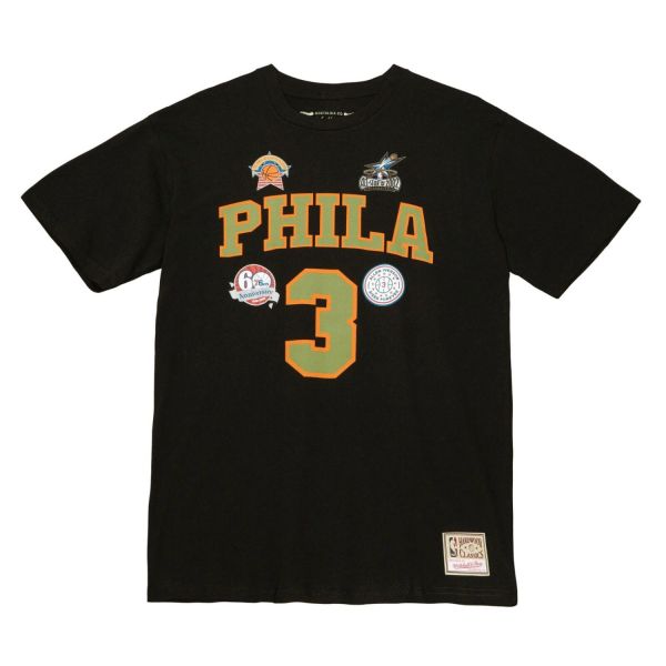 M&N Shirt - FLIGHT Philadelphia 76ers Allen Iverson