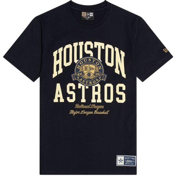 New Era MLB Shirt - LETTERMAN Houston Astros