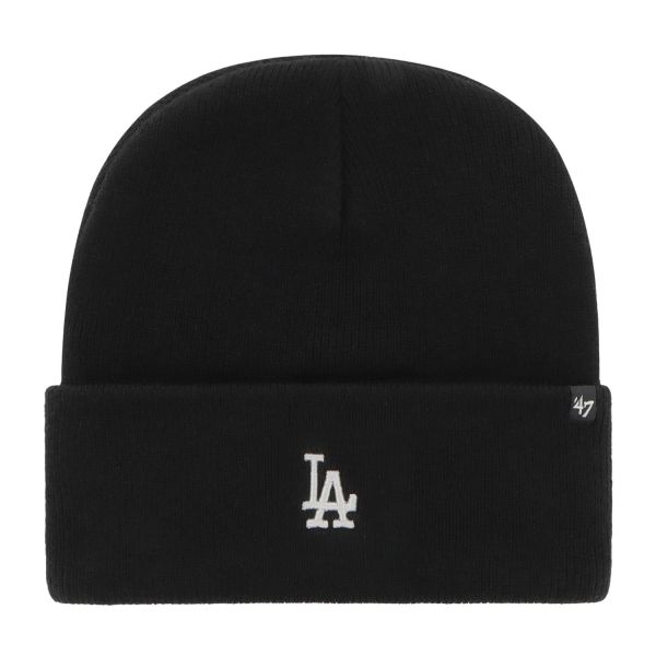 47 Brand Wintermütze BASE RUNNERLos Angeles Dodgers schwarz
