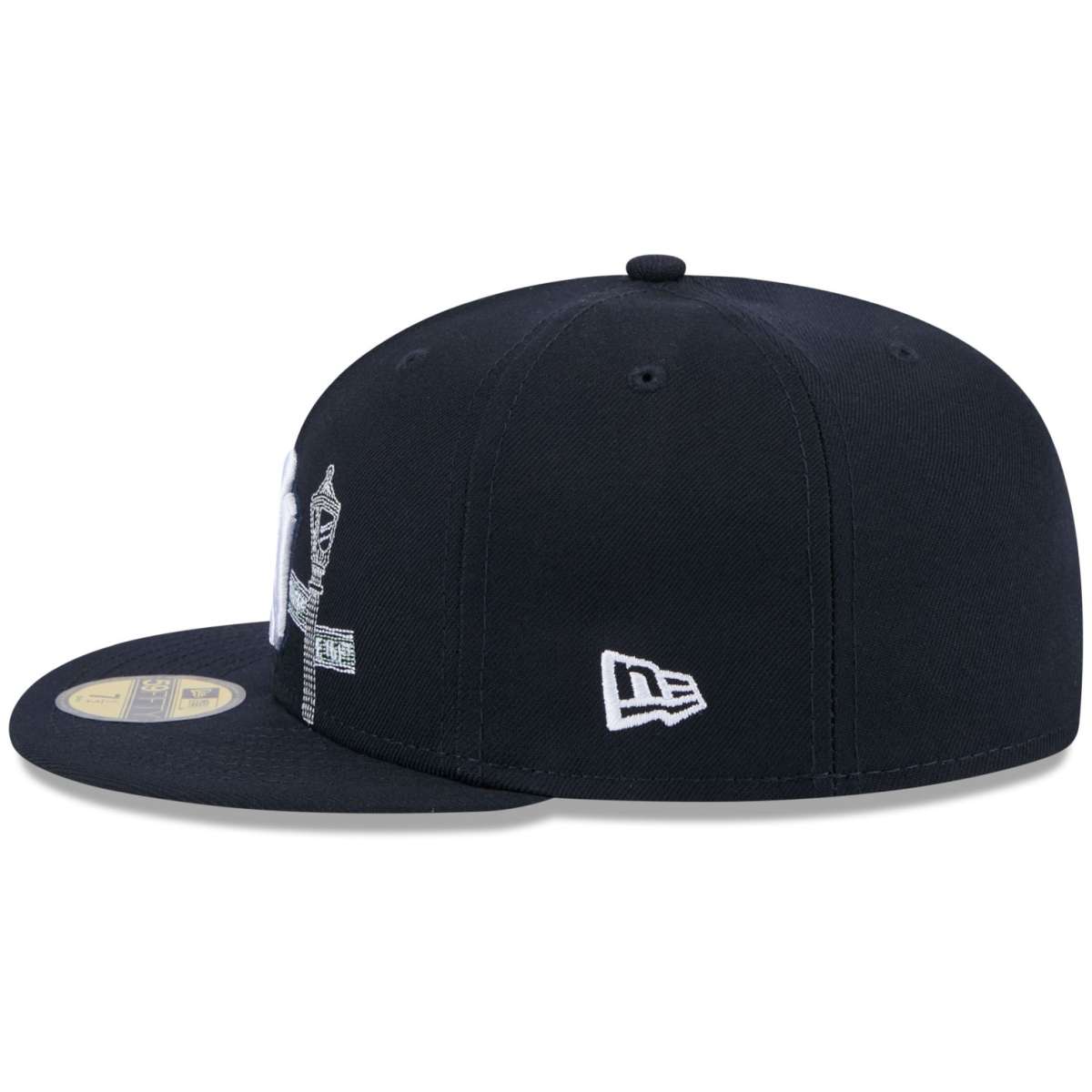 【海外限定】New Era 59FIFTY MLB New York Yankees StateStitch New Era 59Fifty Fitted Cap - STATE STITCH New York Yankees
