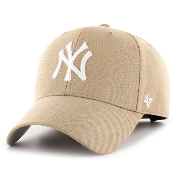 47 Brand Relaxed Fit Cap - MLB New York Yankees khaki beige