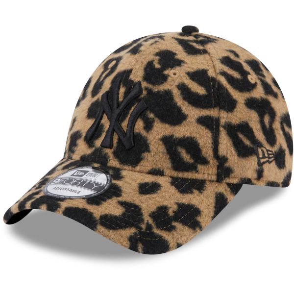 New Era 9Forty Femme Cap - New York Yankees leopard wool