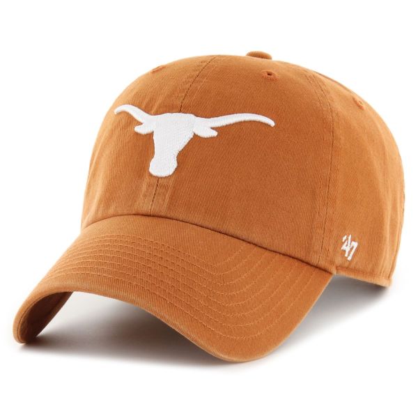 47 Brand Strapback Cap - CLEAN UP Texas Longhorns rust