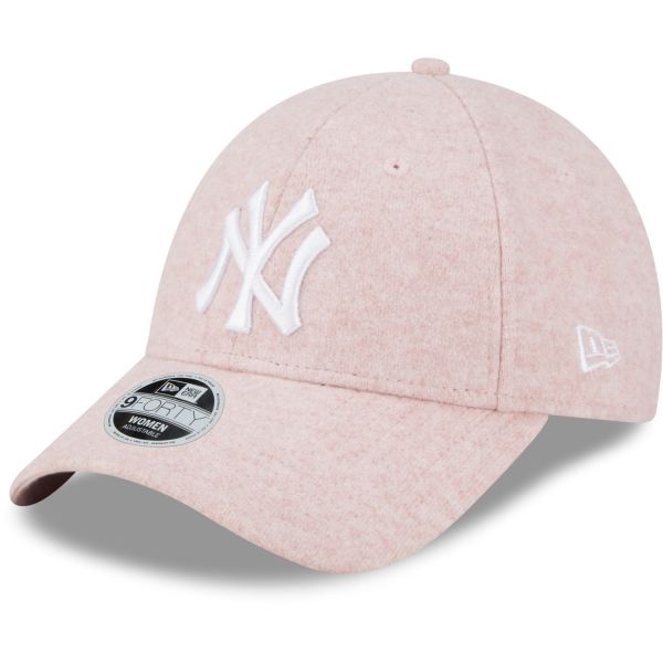 New Era 9Forty Damen Cap - FLEECE New York Yankees pink