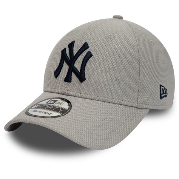 New Era 9Forty Cap - DIAMOND New York Yankees grey