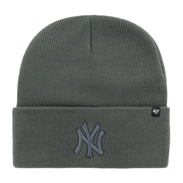 47 Brand Knit Beanie - HAYMAKER New York Yankees charcoal