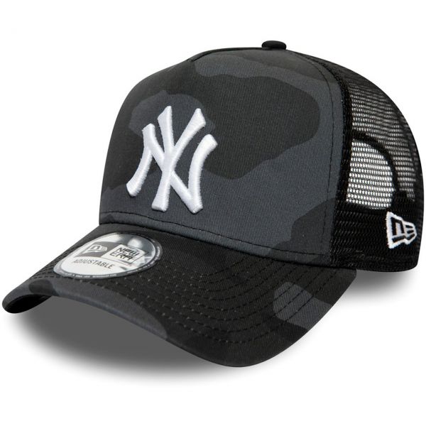 New Era A-Frame Trucker Cap - New York Yankees dark camo