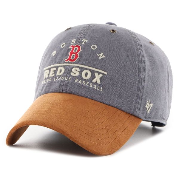 47 Brand Clean Up Cap - WINDHAM SUEDE Boston Red Sox