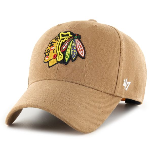 47 Brand Snapback Cap - NHL Chicago Blackhawks camel beige