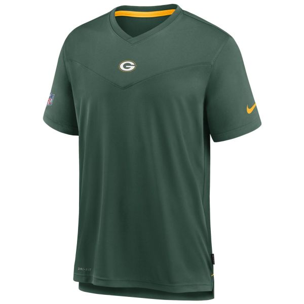 Green Bay Packers Nike Dri-FIT Sideline 2021 Coach Shirt