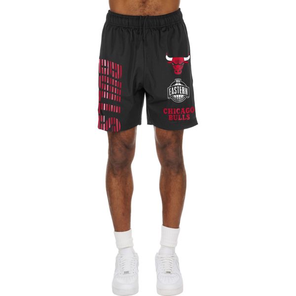 New Era Stretch-Fit Sport Shorts - MATCH Chicago Bulls