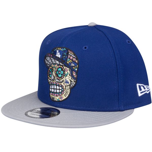 New Era 9Fifty Snapback Cap - SKULL Los Angeles Dodgers