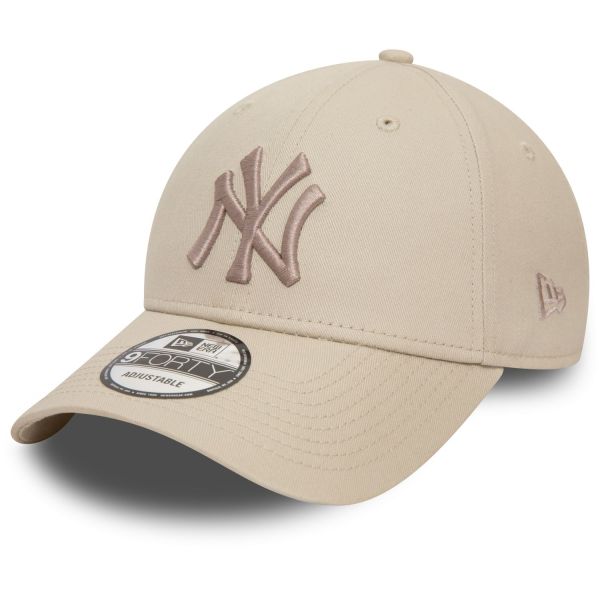 New Era 9Forty Strapback Cap - New York Yankees stone beige