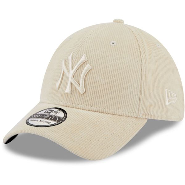 New Era 39Thirty Stretch Cap CORD New York Yankees olive