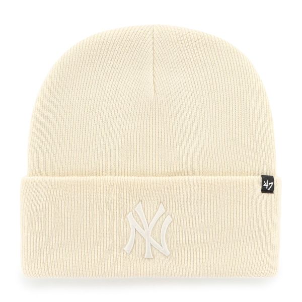47 Brand Beanie Wintermütze - HAYMAKER NY Yankees natural