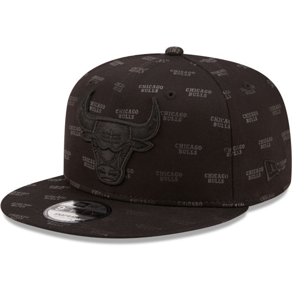 New Era 9Fifty Snapback Cap - MONOGRAM Chicago Bulls