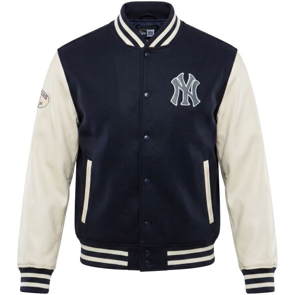 New Era Jersey College Jacke - New York Yankees