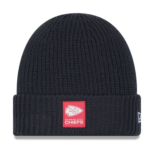 New Era Knit Bonnet D'Hiver SIDELINE Kansas City Chiefs