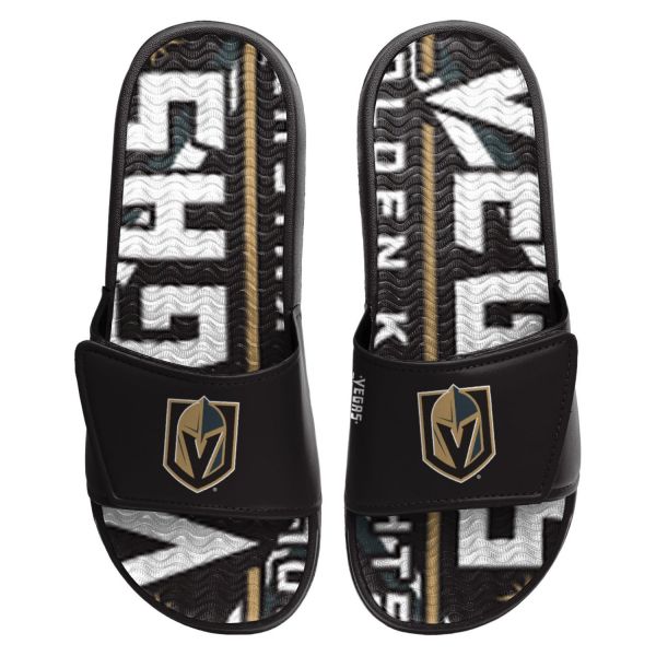 Vegas Golden Knights NHL GEL Sport Shower Sandal Slides