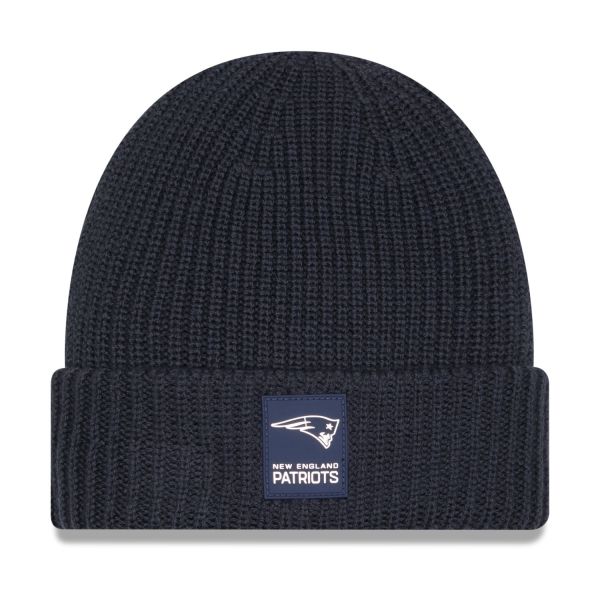 New Era Knit Bonnet D'Hiver SIDELINE New England Patriots