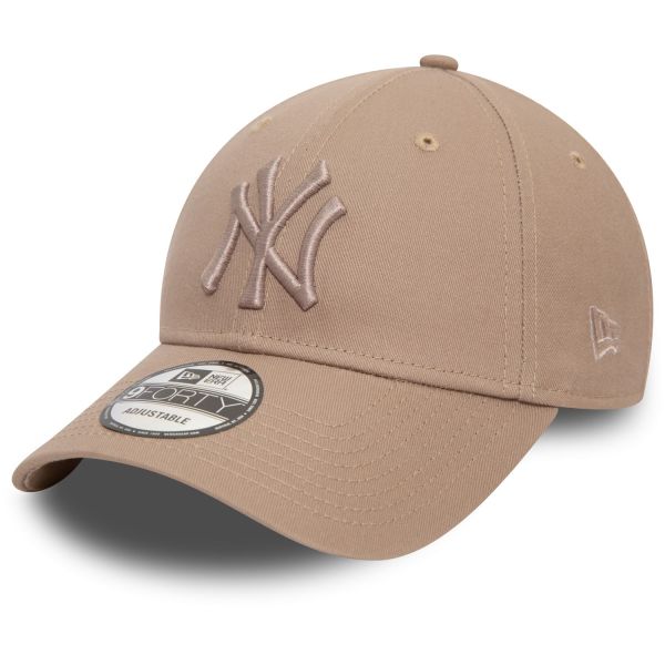 New Era 9Forty Strapback Cap - New York Yankees ash brown