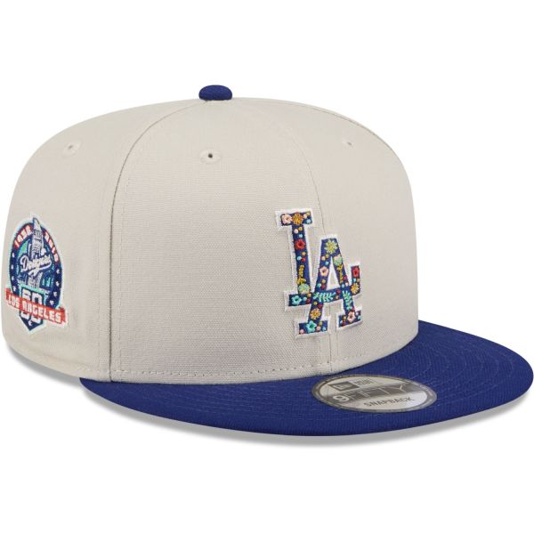 New Era 9Fifty Snapback Cap - FLORAL Los Angeles Dodgers