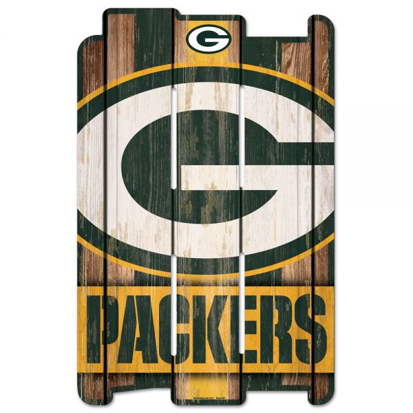 Wincraft PLANK Holzschild Wood Sign - NFL Green Bay Packers