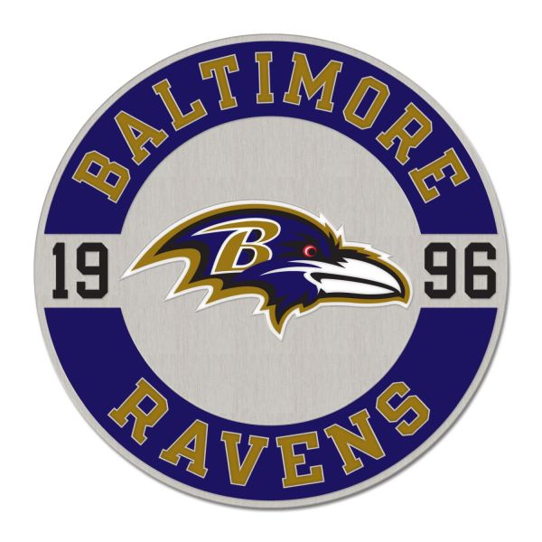 NFL Universal Bijoux Caps PIN Baltimore Ravens Established